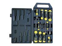 Stanley Cushion Grip 10-tükiline kruvikeerajate komplekt