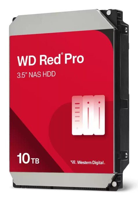 WD Red Pro tvirtasis diskas WD103KFBX 10TB 3,5 Serial ATA-600 7200rpm