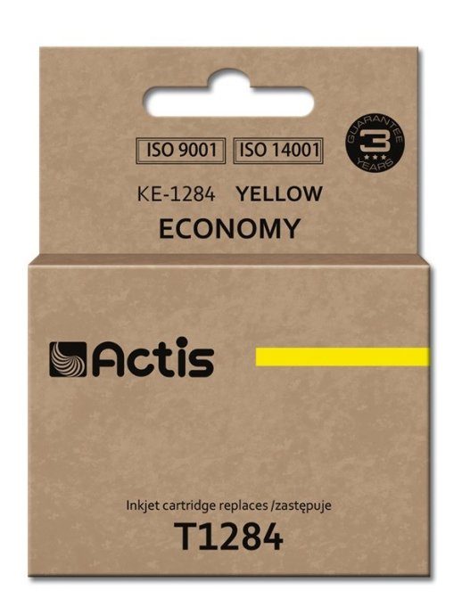 Actis KE-1284 tint (asendus Epson T1284 jaoks; Standard; 13 ml; kollane)