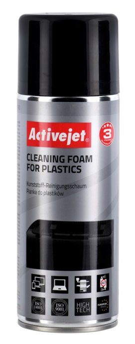 Activejet AOC-100 švarumo putė plastinui 400 ml