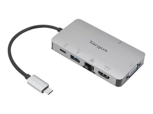 Targus USB-C DP Alt Mode üks video 4K HDMI/VGA dokkimisjaam koos 100W PD läbikäiguga DOCK419EUZ VGA (D-Sub) portide arv 1 HDMI portide arv 1