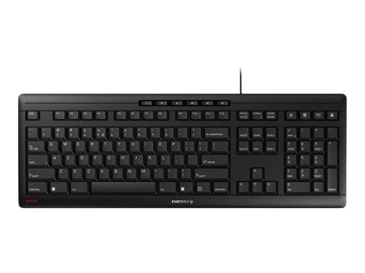 CHERRY STREAM anglų kalbos laidinė klaviatūra