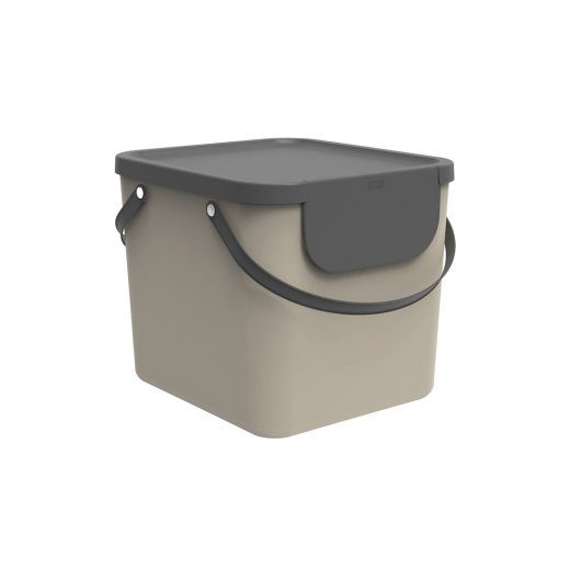 ROTHO Albula Cappuccino - prügila sorteerimise konteiner - 40l