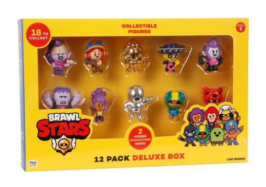 BRAWL STARS S2 FIGURES - 12 PACK DELUXE BOX