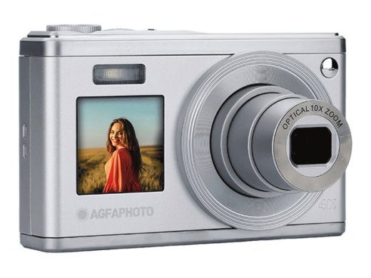 AgfaPhoto Realishot DC9200 8Megapixel Sidabro spalvos skaitmeninė kamera