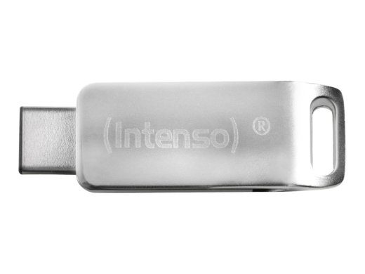 Intenso cMobile Line 32GB USB 3.0/USB-C mäluuss hõbedane