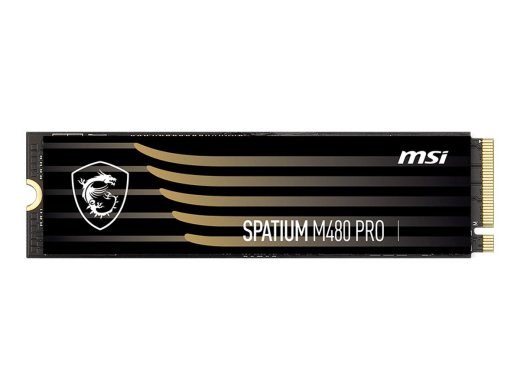 MSI SPATIUM M480 PRO 1TB M.2 PCI Express 4.0 x4 NVMe SSD