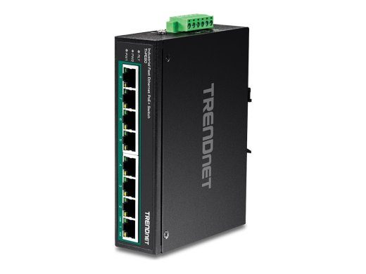 TRENDnet TI-PE80 8-Port 10/100 PoE+ Lülijaam