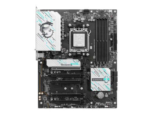 MSI B840 GAMING PLUS WIFI Protsessorite seeria AMD Protsessori pesa AM5 DDR5 Toetatud kõvaketta liidesed SATA, M.2 SATA ühenduste arv 4