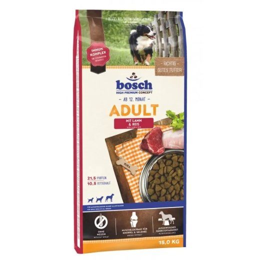 Bosch TÄISPEETMUSSINE LIHA & RÜS 15 kg