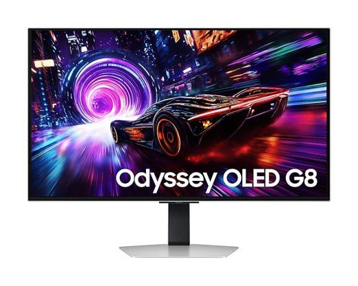 Samsung LS32FG810SUXEN 32 " OLED 4K 16:9 240 Hz 0.03 ms 3840 x 2160 pikseliai 260 cd/m² HDMI prievadų kiekis 2 Sidabrinis