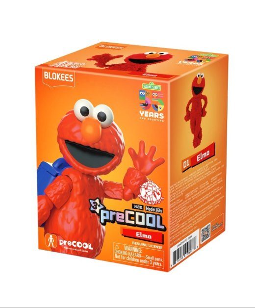 BLOKEES SESAME STREET FIGURES preCOOL S2 - ELMO