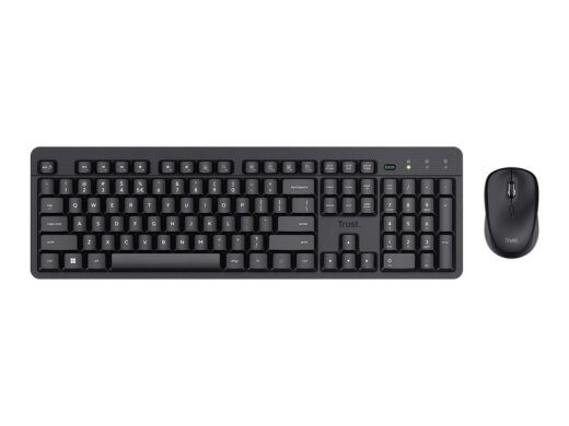 Trust Ody II Juhtmeta Saksa Membraan Klaviatuur ja Hiirekomplekt