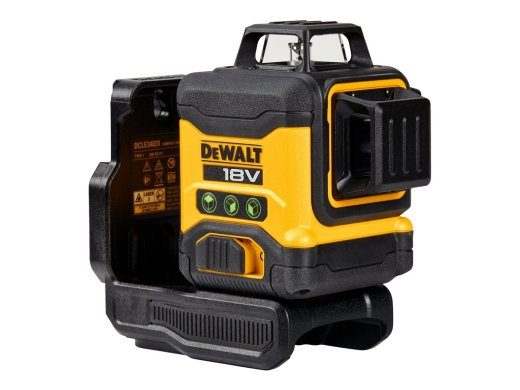 DEWALT 18V XR Laser DCLE34031N-XJ koos 3 rohelise 360° laseriga ringid