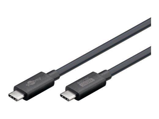 goobay USB 4.0 USB Type-C kaabel 1.2m must
