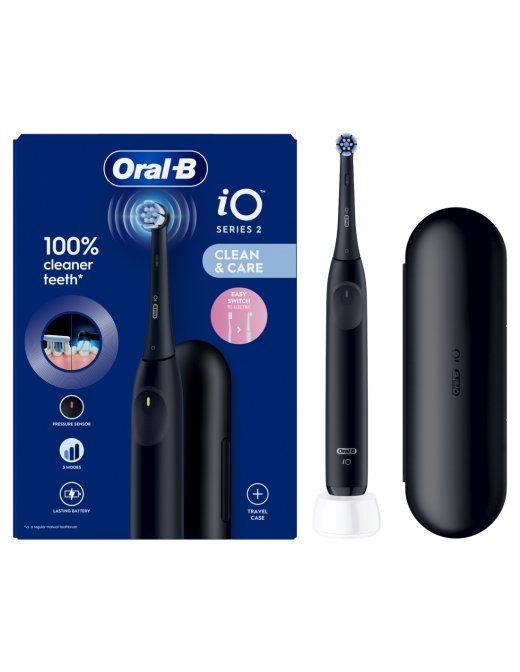 Oral-B iO2 Series Päikesemustas Elektrihambaharja