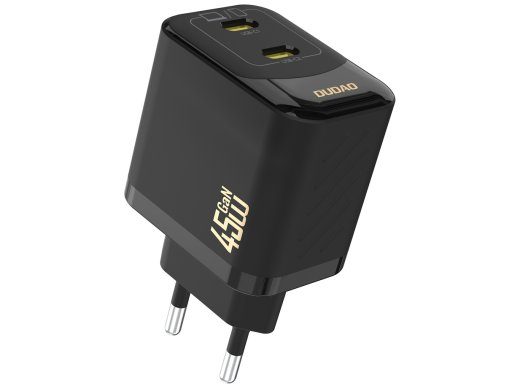 Dudao A28PEU Adapter 45Watt 2xUSB-C Black