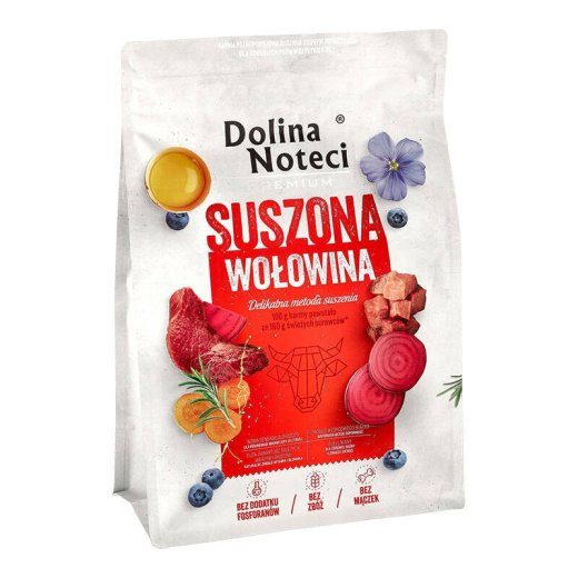 DOLINA NOTECI Premium kuivatatud koeratoit 3kg