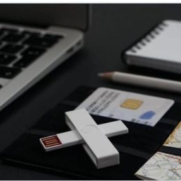 +ID Smart Card Reader White, BLISTER