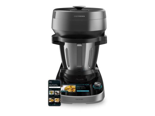 Cecotec Mambo CooKing Victory Multifunktsionaalne robot 1700 W Kiirusastmeid 19 Kaussi maht 4.5 L Must/Hall