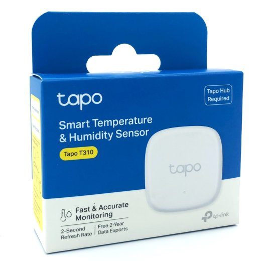 Tapo T310 Temperatuur- ja Niiskussensor Valge
