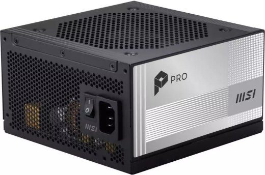 MSI PRO A850PL PCIE5 850W 120mm 80 Plus Platinum aPFC toiteplokk