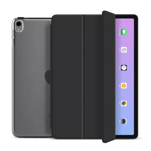 Nordic Accessories iPad 10.9 (10. põlvkond) Kolmkordne Tagakaane Must