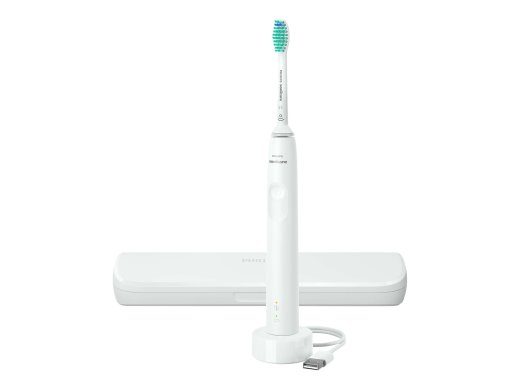 Philips Sonicare 3100 serijos HX3673 elektrinis dantų šepečiai baltos spalvos