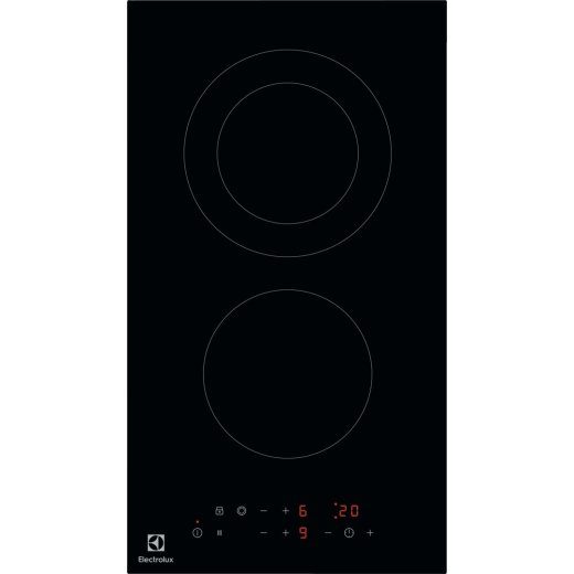 Electrolux LHR3233CK Pliit Must Sisseehitatav Keramiline 2 Tsooni