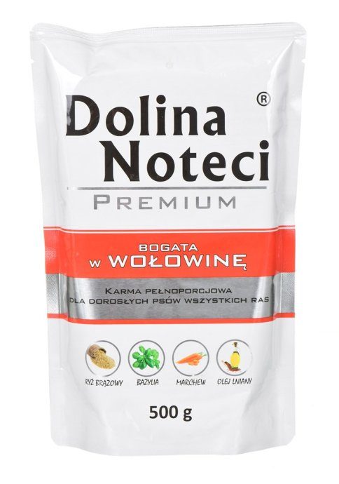DOLINA NOTECI Premium Rich in beef - Niiske koeratoit - 500 g