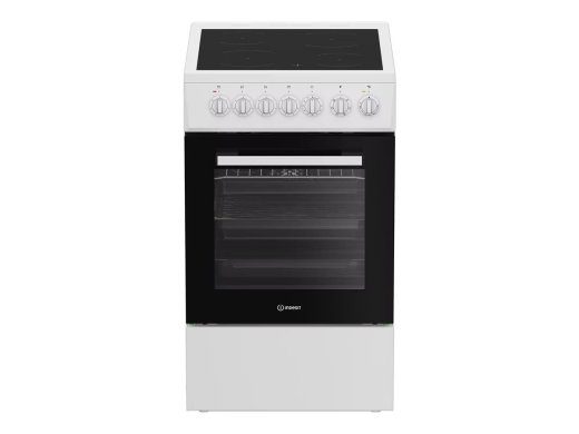 INDESIT Köögikapp IS5V5GSW/P Tüüp: keraamiline pliit Ahju tüüp: elektriline Valge Laius 50 cm Sügavus 60 cm Energiaklass A 55 L