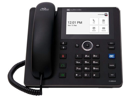 Teams C455Hd Ip-Phone Poe Gbe Black