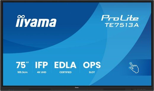 75"UHD IR 40P Paliesimo AG su interaktyviu Android OS