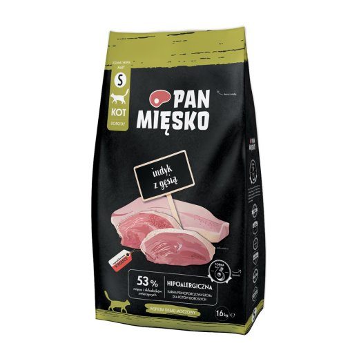 PAN Mięsko Küülik ja hani kuivkassitoit 1.6kg