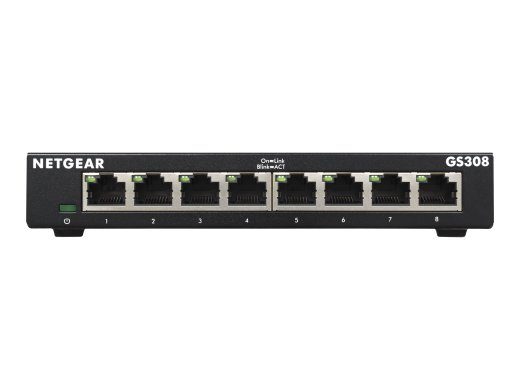 NETGEAR GS308 8-portine Gigabit lüliti
