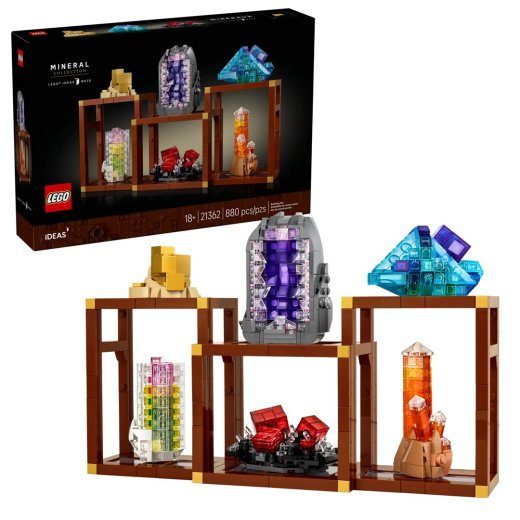 LEGO IDEAS 21362 Mineraalkollektsioon