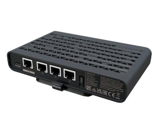 Wireless Router MIKROTIK Mikrotic hAP be lite (A42G-HBEP) Wi-Fi 7 (802.11be) Ethernet LAN Yes 4xLAN ports USB port Yes A42G-HBEP