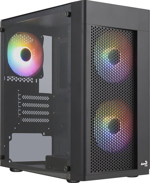 Aerocool Hexform Mini Tower korpus must
