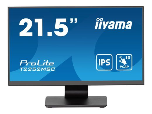 iiyama ProLite T2252MSC-B2 22 IPS 1920 x 1080 (Full HD) HDMI DisplayPort monitor 60Hz