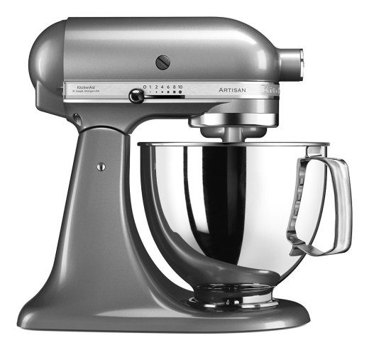 KitchenAid 5KSM125ECU 300 W Hõbe Tünniseguuri