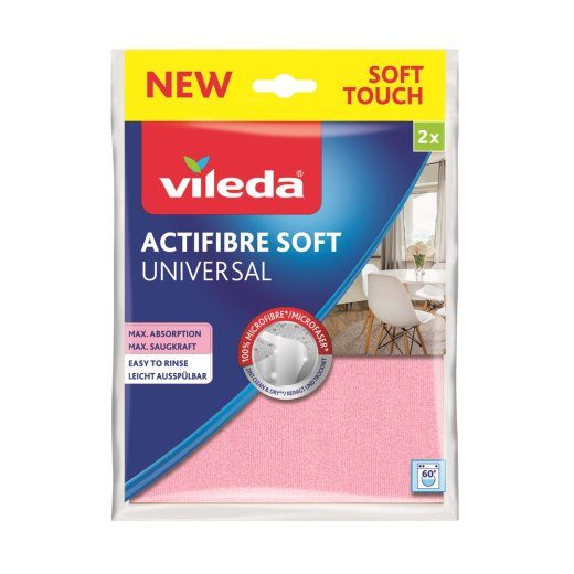 Vileda ACTIFIBRE pehme universaalne rätik 2 tk.
