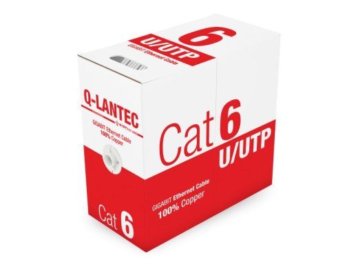 A-LAN KIU6PVC305Q Cat6 U/UTP võrgukaabel (hall 305 m)