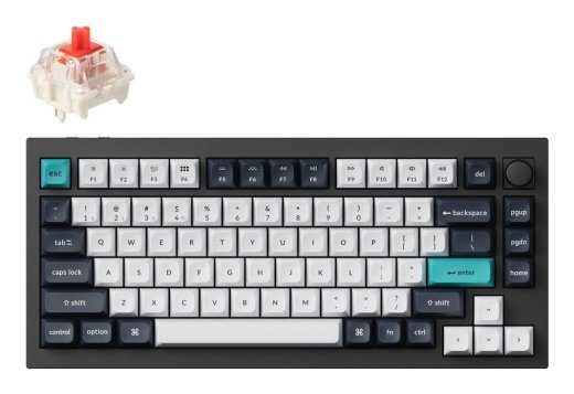 KLAVIATŪRA WRL Q1 MAX RGB/ANGLISKASIS KALKALIS Q1M-M1 KEYCHRON