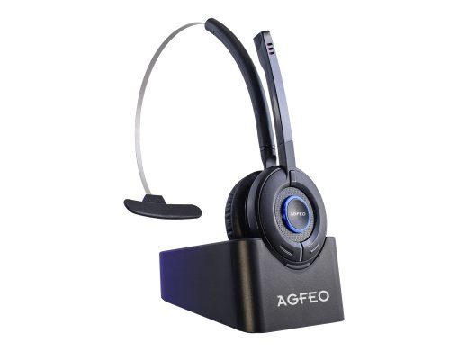 AGFEO DECT kõrvaklapid IP juhtmevabad kõrvaklapid must