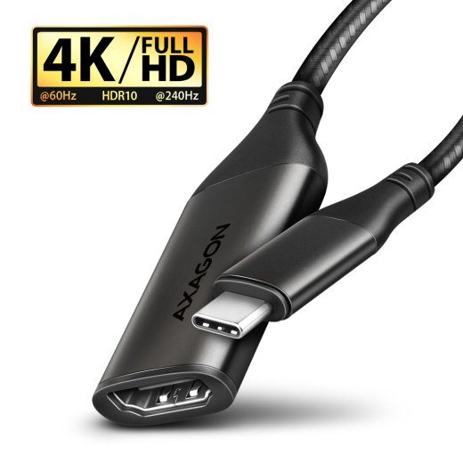 AXAGON Active converter USB-C to HDMI 0.25 m