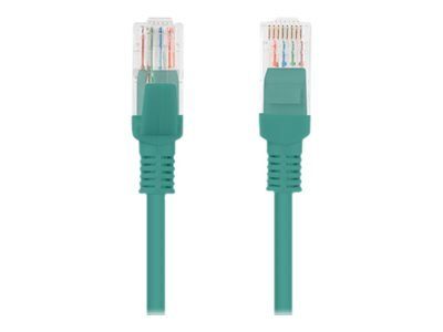 Langberg CAT 6 varjestamata paarditud paar (UTP) 50cm roheline ühenduskaabel