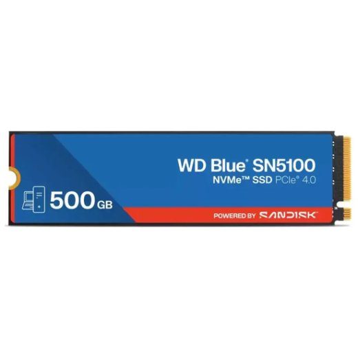 WD Blue SSD SN5100 500GB M.2 PCIe 4.0 (NVMe)