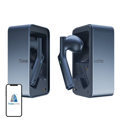 TIMEKETTLE W4 Vertimo Ausinės (Mėlynos)