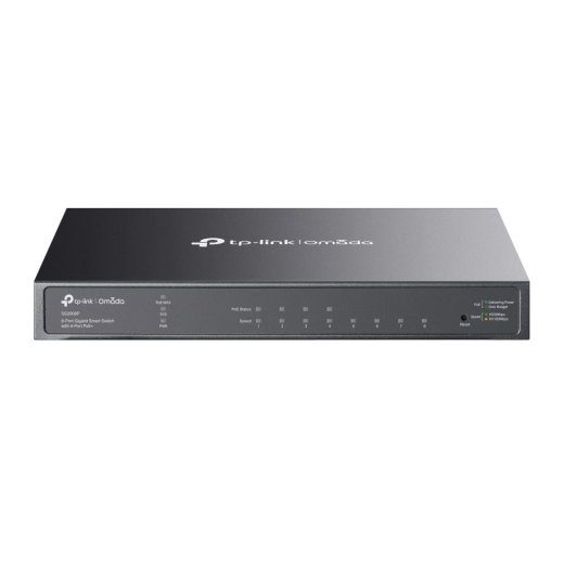 Lüliti TP-LINK Omada TL-SG2008P Tüüp L2+ Laua/jalalus 8x10Base-T / 100Base-TX / 1000Base-T PoE+ portid 4 62 Vattide