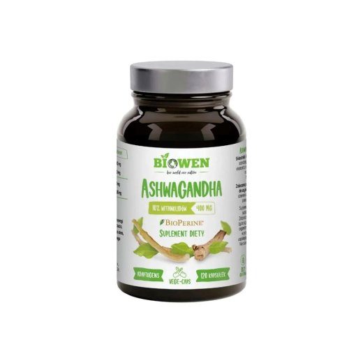 BIOWEN Ashwagandha – toidulisand – 120 kapslit